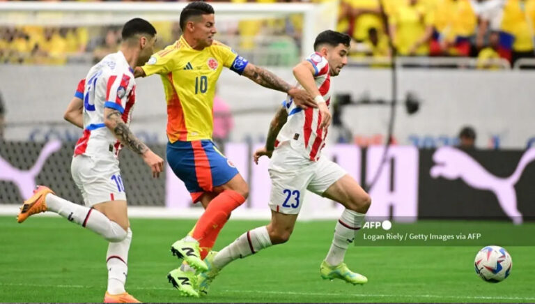 Colombia vence a Paraguay de la mano de James Rodríguez en la Copa ...