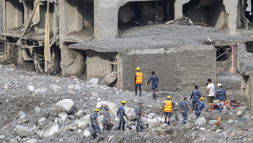 EFE/EPA/NARENDRA SHRESTHA
